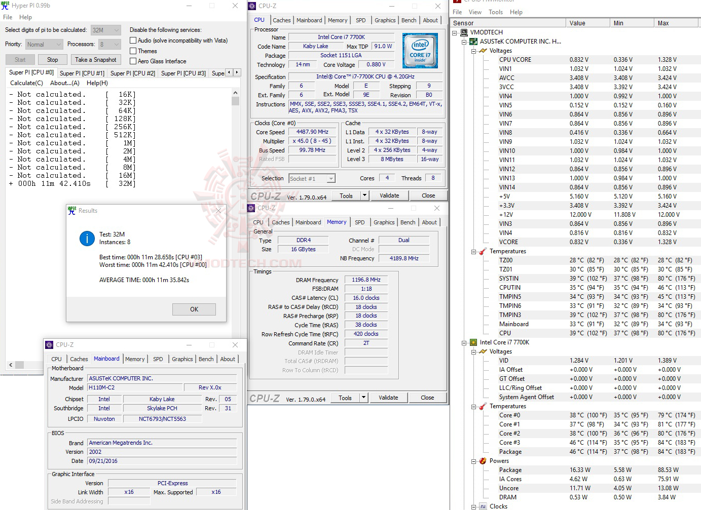 h32 ASUS H110M C2 (CSM) REVIEW