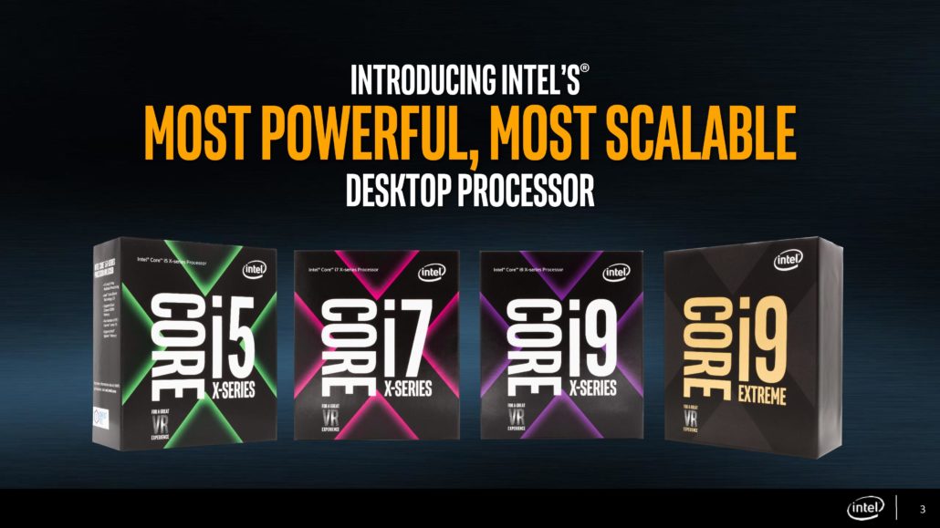 intel core x cpu skylake x and kaby lake x x299 hedt platform launch cpus 1030x579 Intel Core i9 7980XE 18 Core, Core i9 7960X 16 Core, Core i9 7940X 14 Core พร้อมเปิดตัวเดือนตุลาคมนี้ 