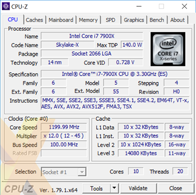 intel core i7 7900x hexus 1 หลุดออกมาแล้วกับผลทดสอบซีพียู Intel Core i9 7900X “Skylake X” กับขุมพลัง 10คอร์ 20เทรด !!! 