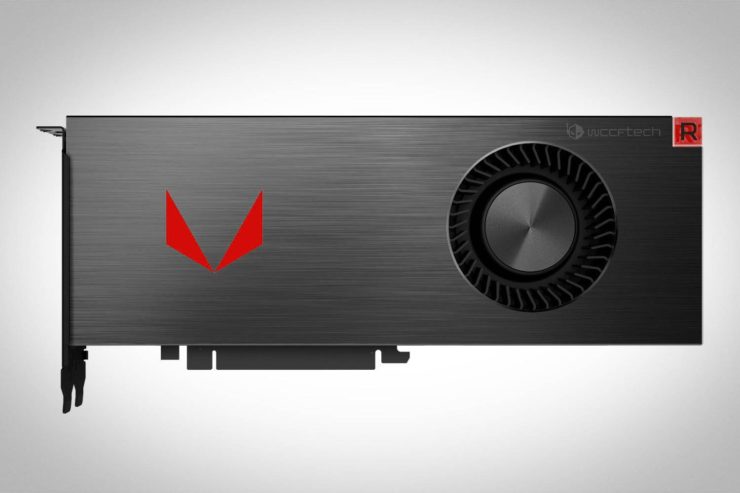 amd radeon rx vega air cooled edition dark silver 2 wccftech 740x493 ผลทดสอบ AMD RX Vega (Gaming) แรงกว่า GTX 1080 พร้อมสเปคความเร็ว 1630MHz Clock Speed, 8GB HBM2 & 484GB/s Of Bandwidth 