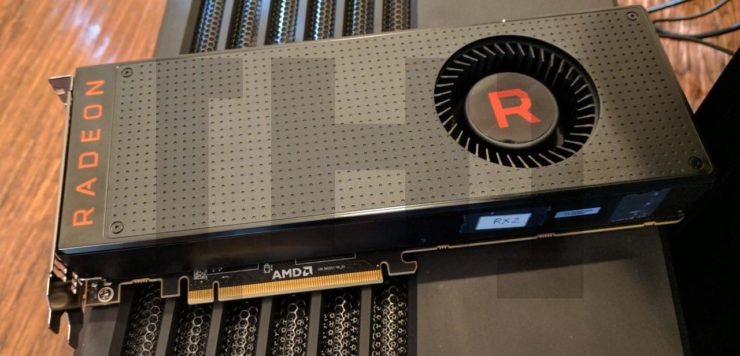 amd radeon rx vega reference card 740x356 ผลทดสอบ AMD Radeon RX Vega (Gaming) ในโปรแกรม 3DMark Fire Strike พร้อมรูปเป็นๆก่อนเปิดตัวอย่างเป็นทางการ