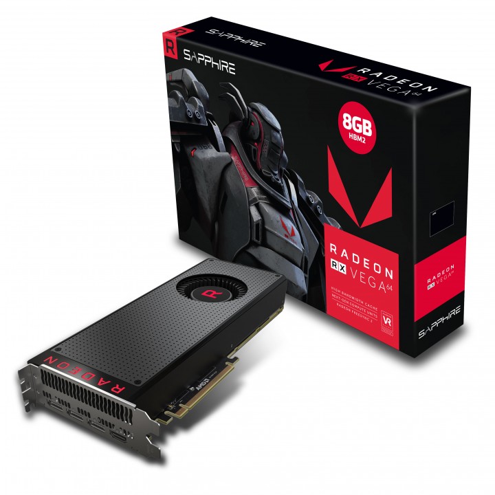 21275 02 rx vega 8gb hdmi 3dp fbc 720x720 SAPPHIRE เปิดตัวการ์ดจอ 3รุ่น  SAPPHIRE Radeon RX Vega 64 8GB HBM2 , RX Vega 64 8GB HBM2 Liquid Cooled , Radeon RX Vega 64 8GB HBM2 Limited Edition 