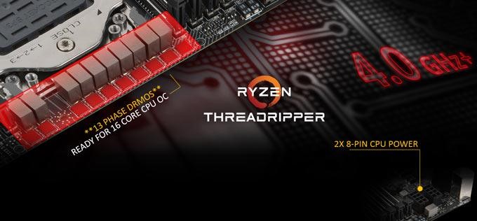 2 MSI เปิดตัวมาเธอร์บอร์ดรุ่นใหม่สำหรับ THREADRIPPER พร้อม X370/B350 Model ใหม่ล่าสุด 