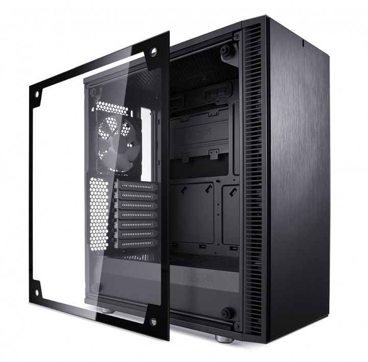 define mini c tg 51 720x709 Fractal Design เปิดตัวเคสรุ่นใหม่ล่าสุดที่มีการนำเอา Tempered Glass มาเพิ่มความสวยงามให้การตัวเคส Fractal Design : Define C TG และ Define Mini C TG ทั้ง 2 รุ่นด้วยกัน 