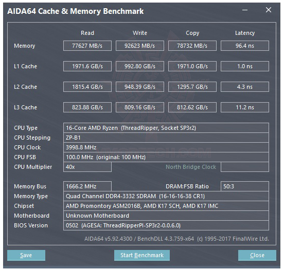 mem ASUS X399 ROG ZENITH EXTREME REVIEW