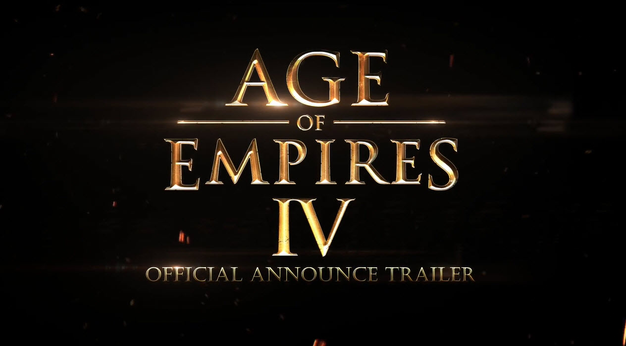 age of empires iv announce trailer