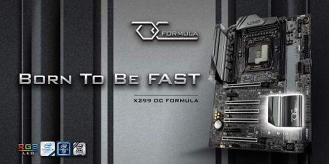 asrock x299 oc formula 1 ASRock X299 OC Formula เมนบอร์ดนักโอเวอร์คล็อกมืออาชีพเพื่อเร่งความเร็วให้ทะลุขีดจำกัด