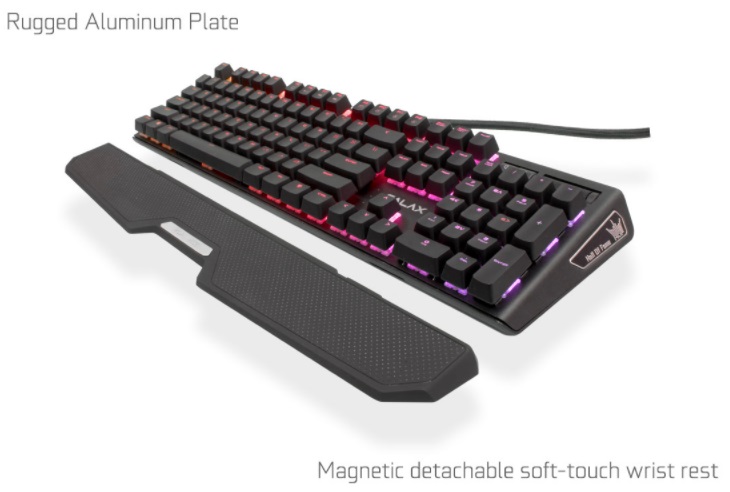 rugged อย่าพลาดที่จะเป็นเจ้าของ GALAX HOF RGB Gaming Keyboard Limited Edition กับคีย์บบอร์ด Cherry MX ตัวกลั่นสุดคุ้มที่สุด !!