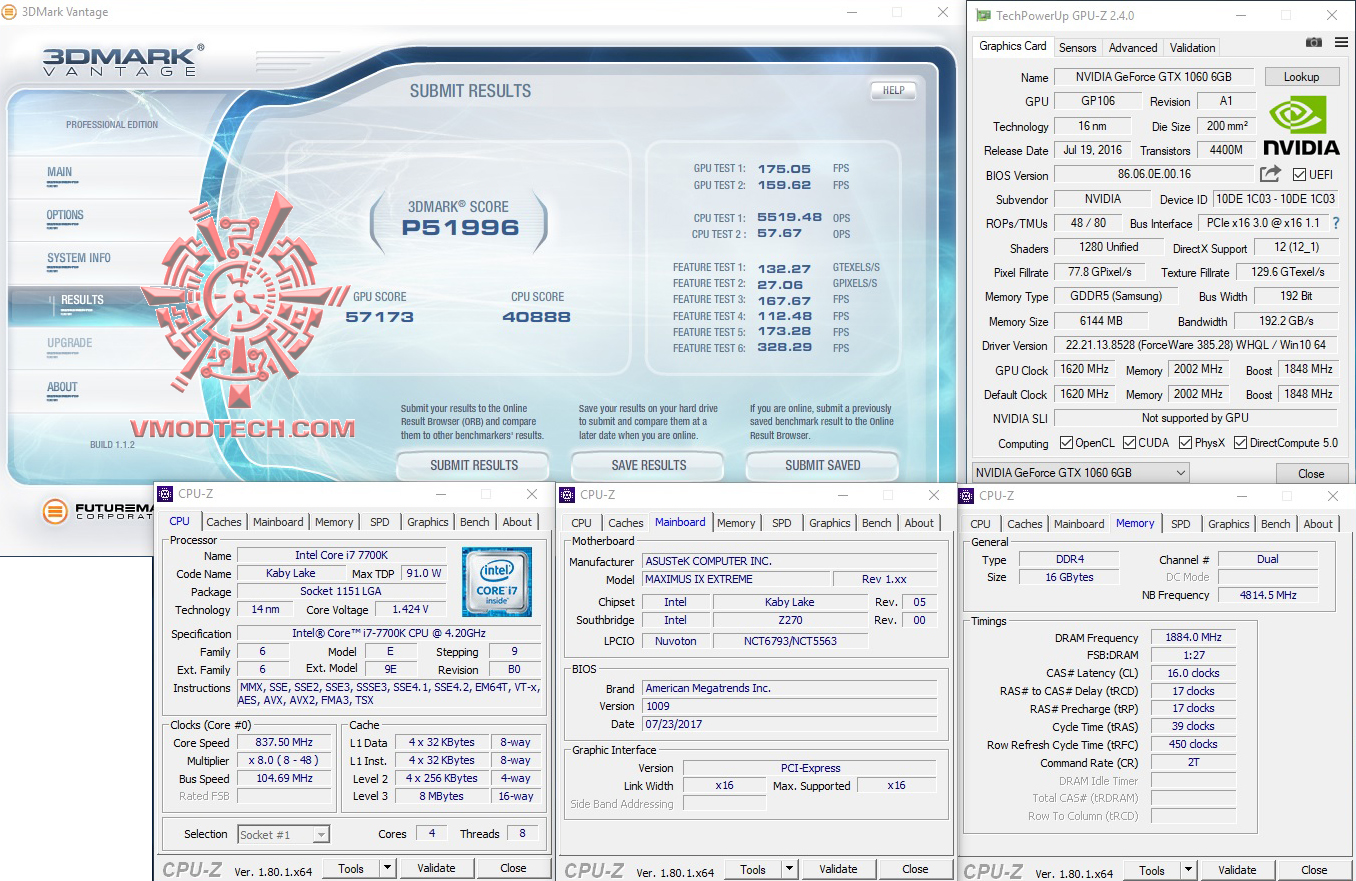 vt ASUS ROG MAXIMUS IX EXTREME REVIEW