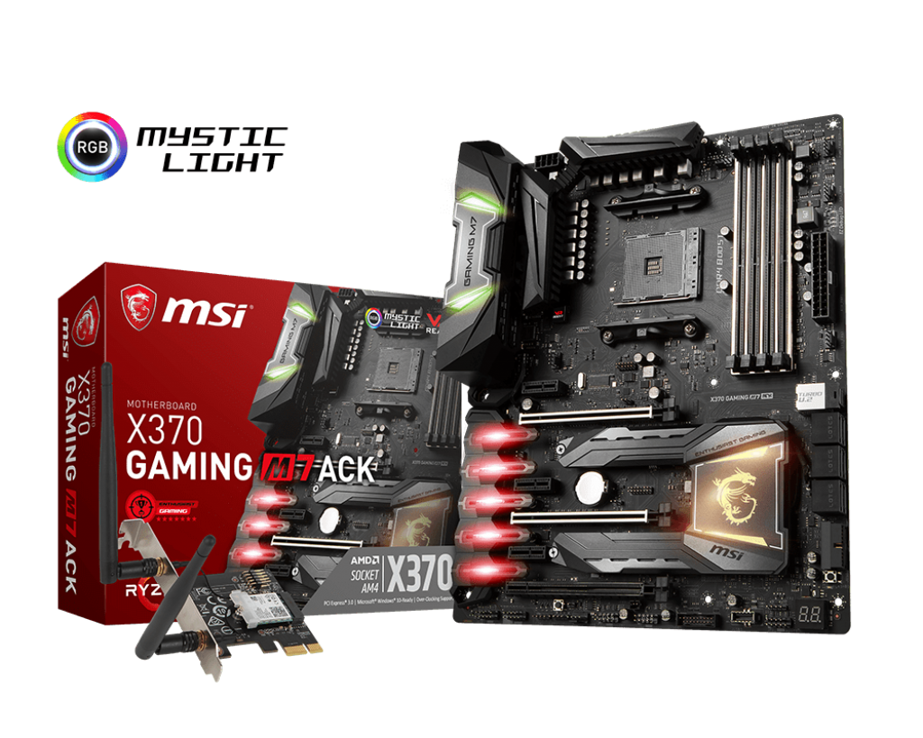 2 MSI X370 GAMING M7 ACK พร้อมวางจำหน่ายอยู่ที่หลังร้านแล้ว 