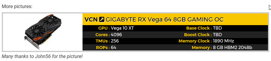 2017 10 02 4 05 08 สาวก AMD ใจชื้นกันได้ Gigabyte เตรียมปล่อย Gigabyte Radeon RX Vega 64 GAMING OC ในรุ่น Non Ref. หรือ Custom ในการ์ดจอ Radeon RX Vega 64 !!!