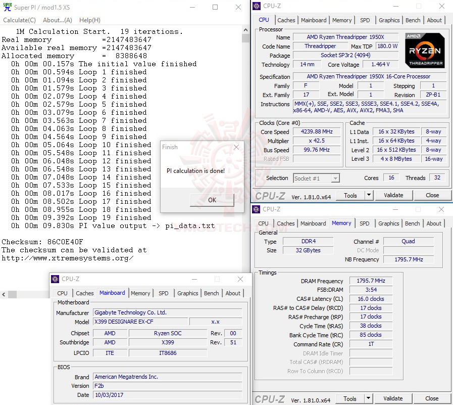 s1 oc GIGABYTE X399 DESIGNARE EX REVIEW