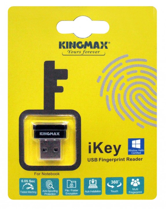 1 574x720 KINGMAX เปิดตัว “iKey” อุปกรณ์อ่านลายนิ้วมือแบบ USB ขนาดเล็ก ที่ช่วยเก็บข้อมูลของคุณให้ปลอดภัย