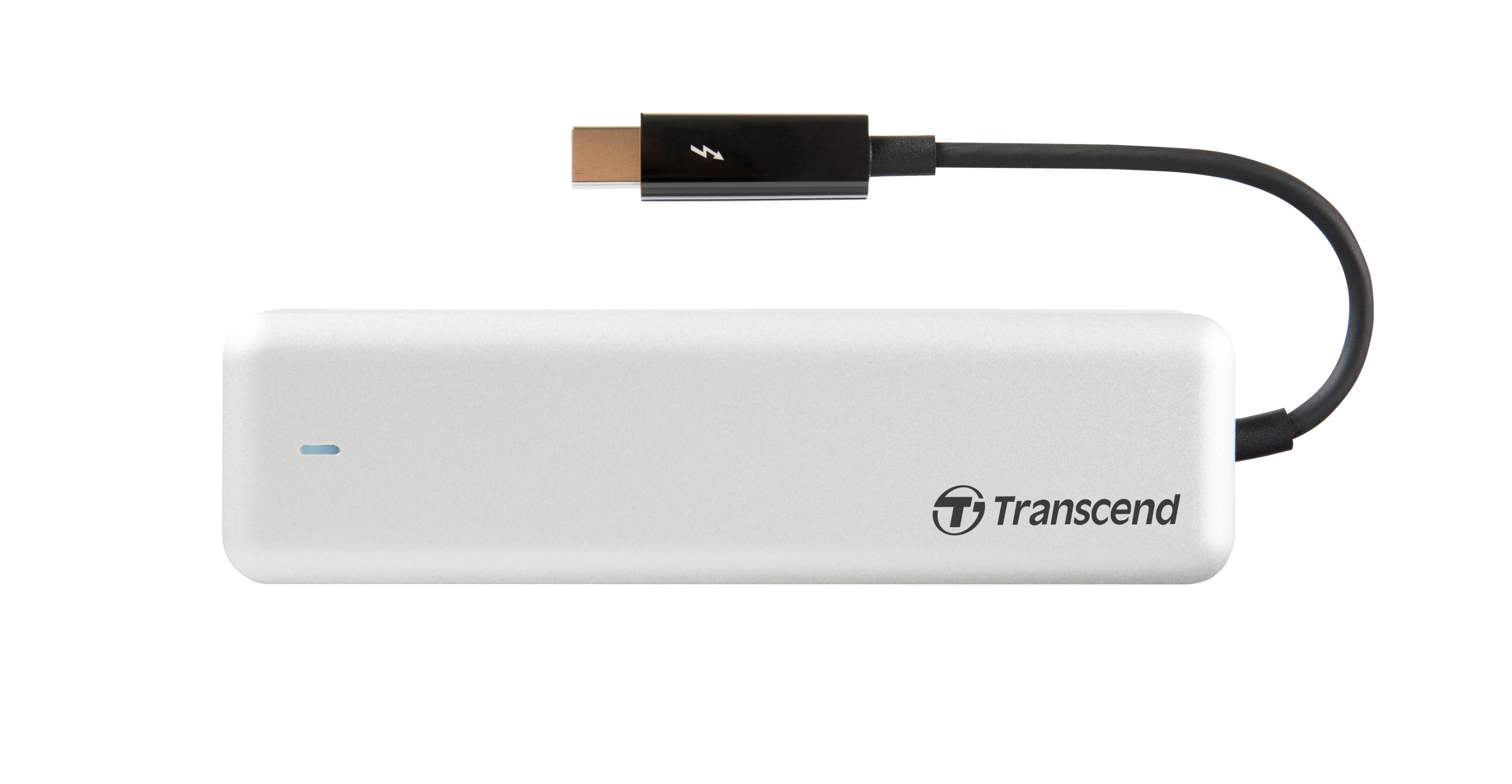 jdm825 front สาวก MAC ต้องจัด!!! Transcend JetDrive 825 Thunderbolt PCIe ไดร์ฟ SSD แบบพกพาสำหรับเครื่องแมคฯ