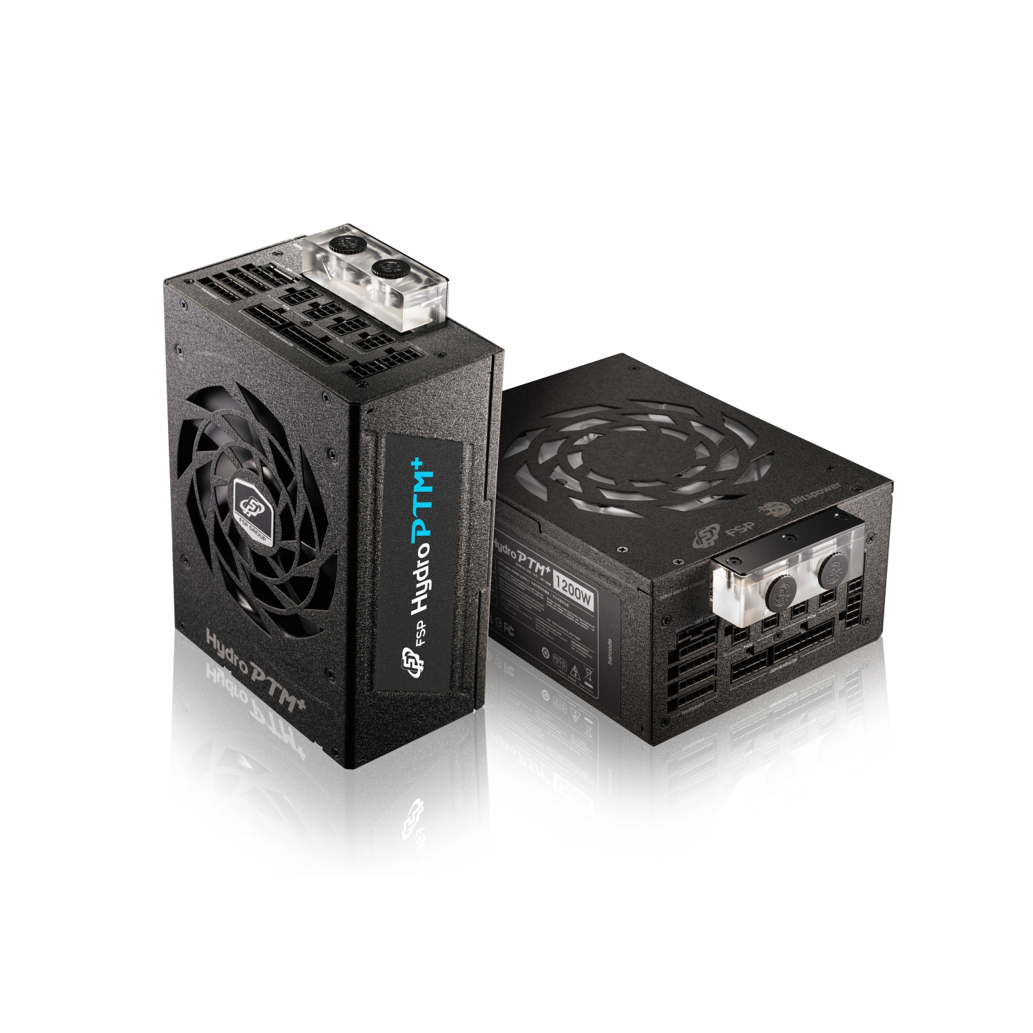 hydro ptm  1200w 02 Hydro PTM พาวเวอร์ซัพพลาย 1200 วัตต์ จาก FSP ที่มาพร้อมกับระบบระบายความร้อนด้วยน้ำจาก Bitspower