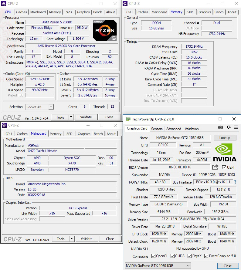 cpuid oc AMD RYZEN 5 2600X PROCESSOR REVIEW