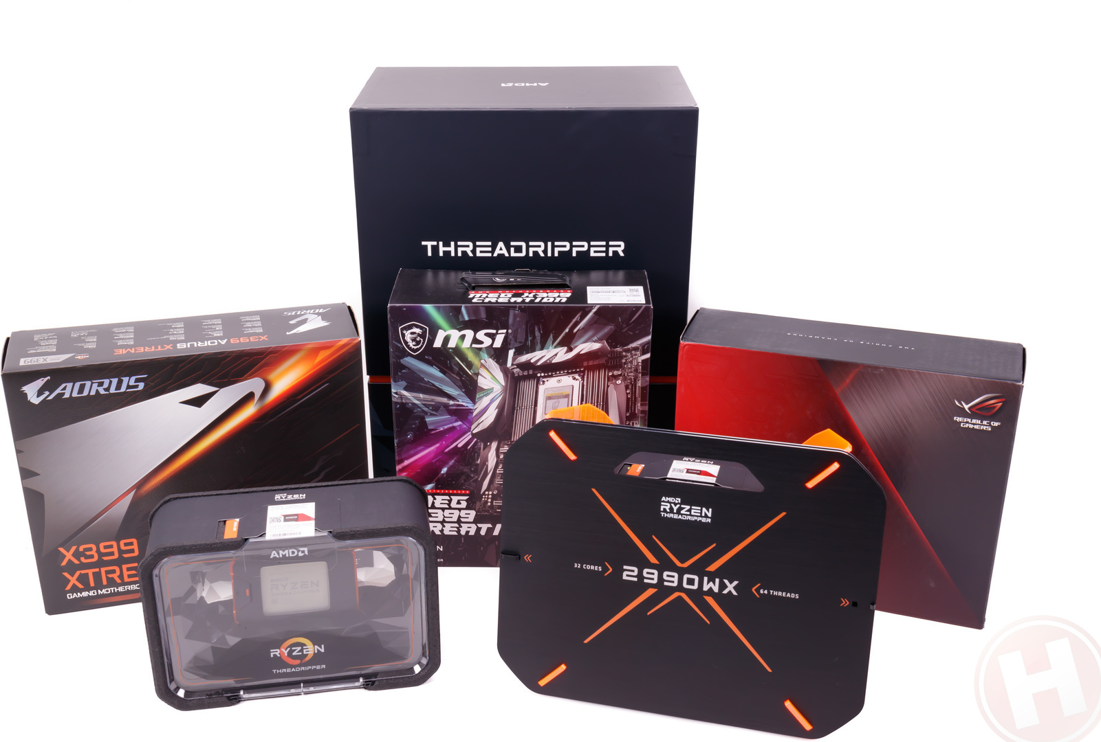 threadripper review kit 2 AMD ประกาศเปิดตัวซีพียูรุ่นใหม่ล่าสุด Ryzen Threadripper 2990WX, 2970WX, 2950X และ 2920X พร้อมกัน 4รุ่นพร้อมผลทดสอบที่เหนือกว่า Intel i9 7980XE  