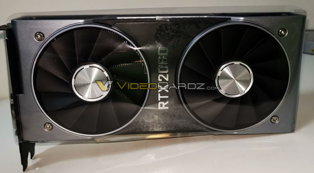 หลุดรูปภาพ NVIDIA GeForce RTX 2060 Founders Edition รุ่นใหม่ล่าสุดอย่างไม่เป็นทางการ