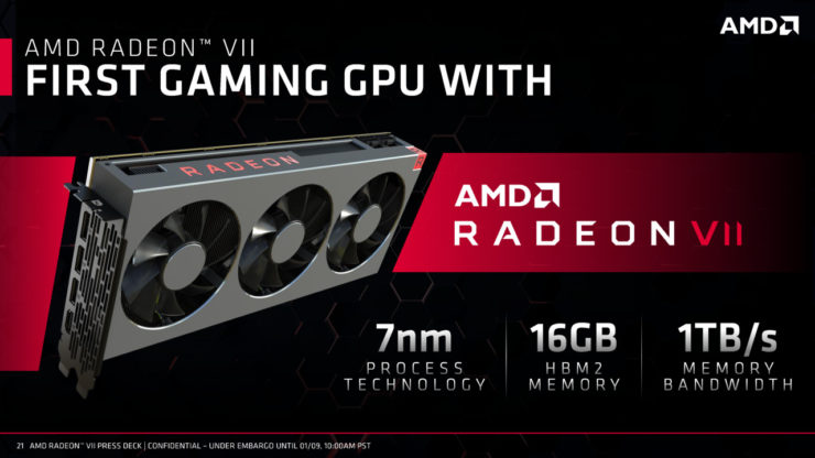 amd radeon vega vii gpu official presentation 12 740x416 เอเอ็มดีเปิดตัวการ์ดจอ Gaming GPU ตัวแรกของโลกที่ใช้เทคโนโลยีการผลิต 7nm 