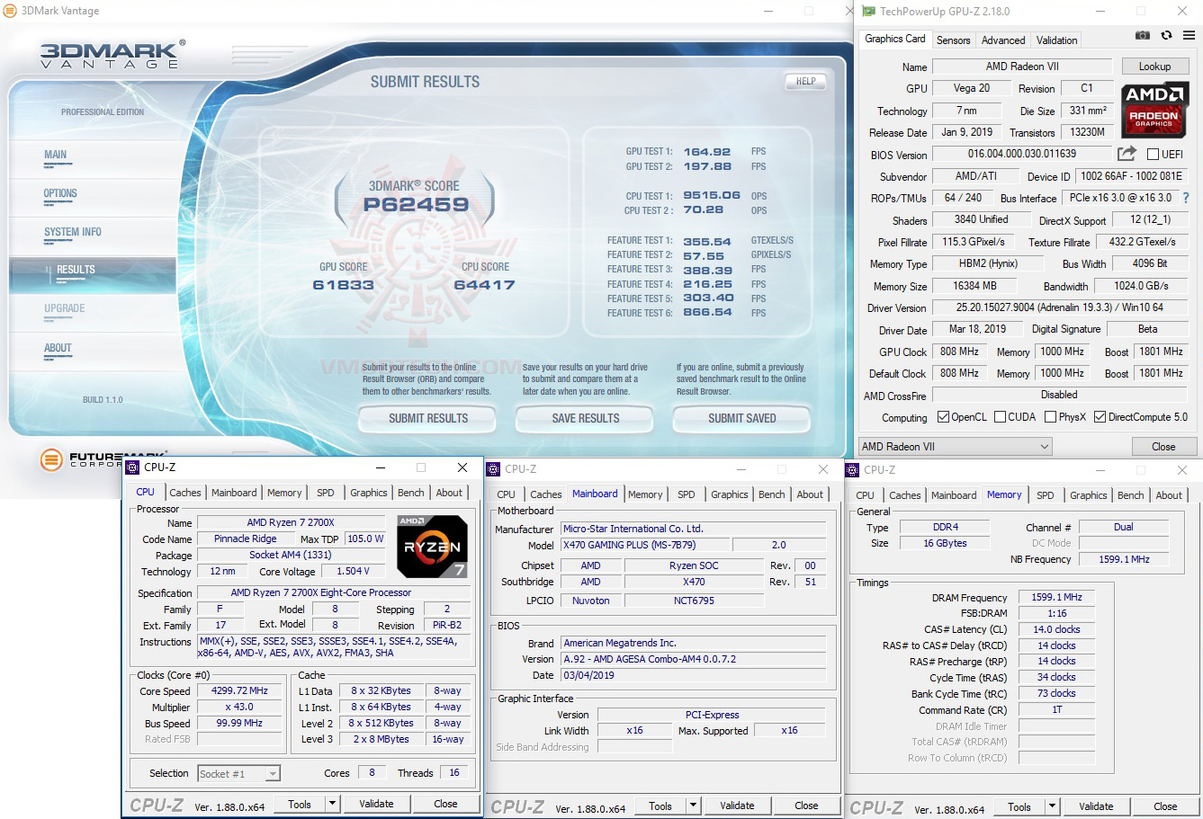 vt MSI X470 GAMING PLUS REVIEW