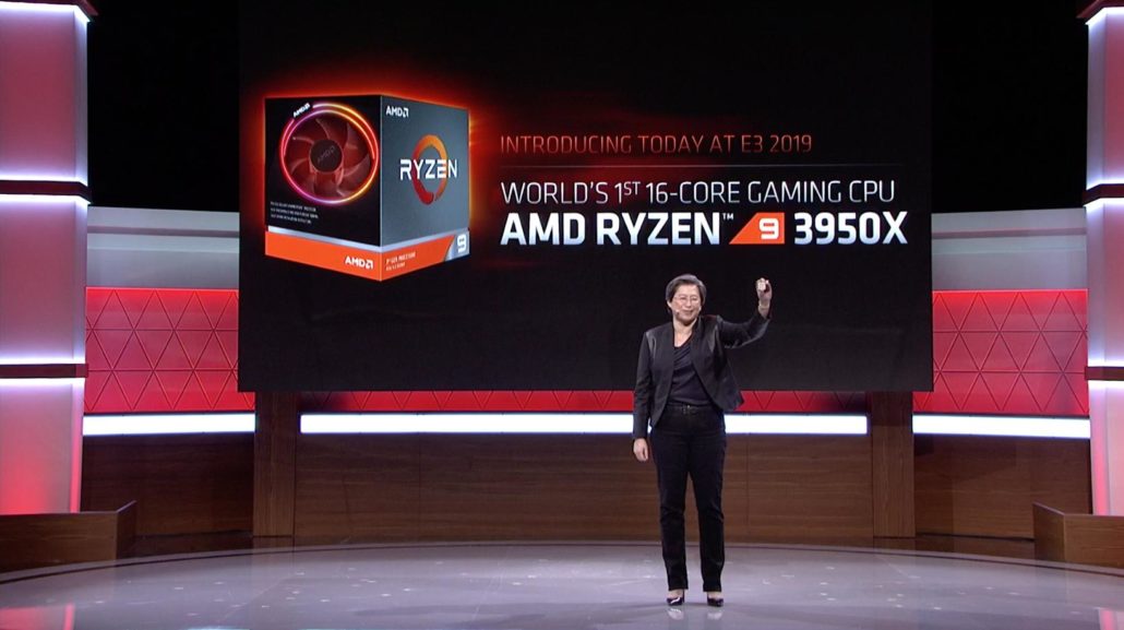 amd ryzen 9 3950x cpu 1030x577 AMD เปิดตัวซีพียู AMD Ryzen 9 3950X กับจำนวนคอร์ 16 Cores 32 Threads ความเร็ว 4.7 GHz Boost ในราคา 749ดอลล่าสหรัฐฯในเดือนกันยายน2019 ที่จะถึงนี้