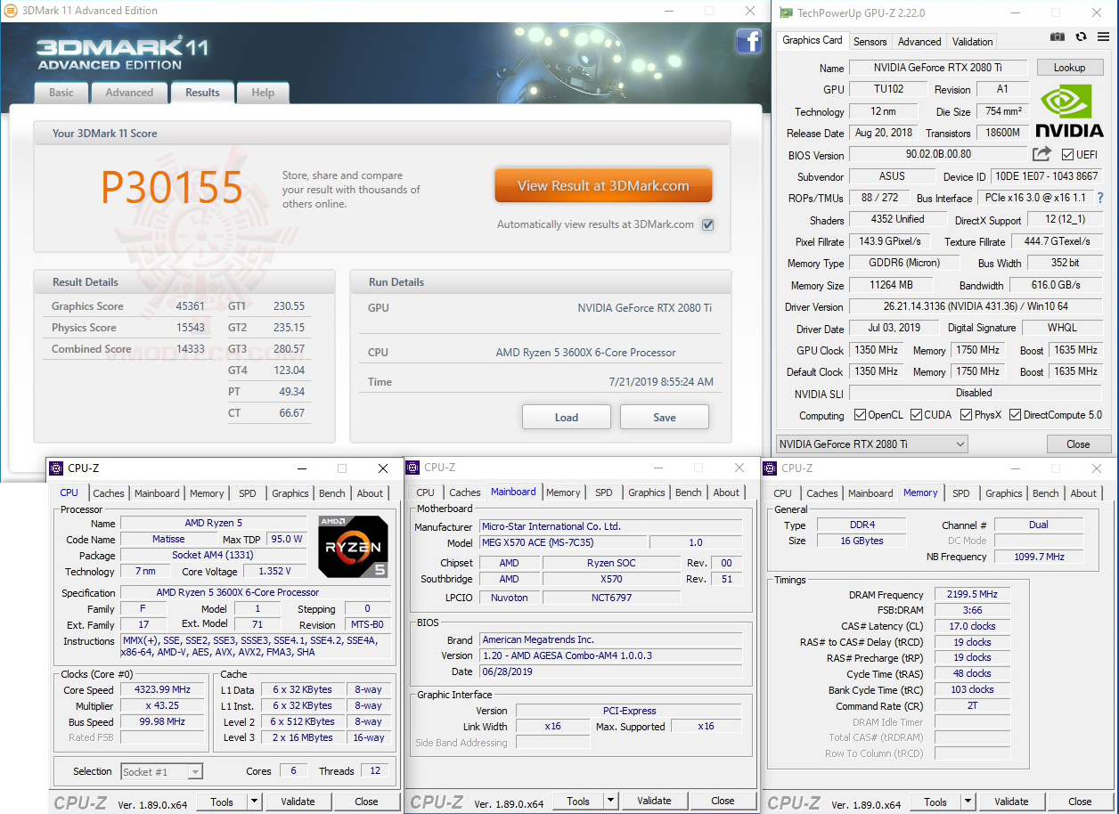 11 oc AMD RYZEN 5 3600X PROCESSOR REVIEW 