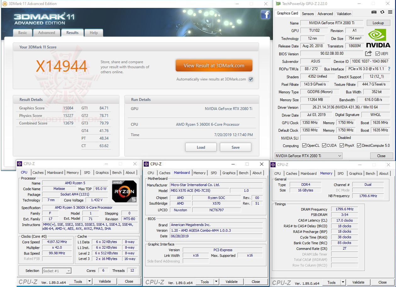 11x AMD RYZEN 5 3600X PROCESSOR REVIEW 