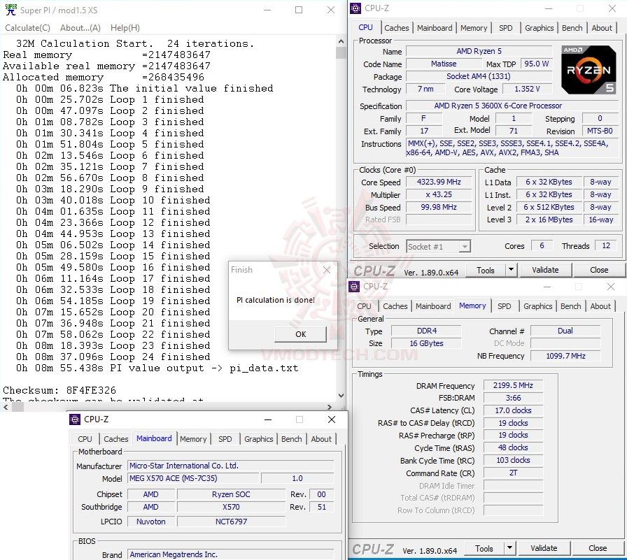 s32 oc AMD RYZEN 5 3600X PROCESSOR REVIEW 