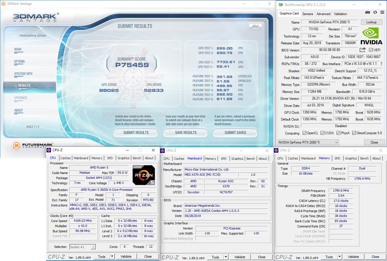 vt AMD RYZEN 5 3600X PROCESSOR REVIEW 