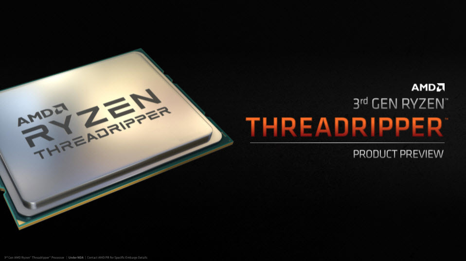 2019 11 07 19 43 38 AMD เตรียมเปิดตัวซีพียู AMD 3rd GEN RYZEN THREADRIPPER รุ่นที่3 ทั้งหมด 2รุ่น AMD RYZEN THREADRIPPER 3960X 24C/48T , AMD RYZEN THREADRIPPER 3970X 32C/64T และเมนบอร์ด TRX40 Chipset รุ่นใหม่ล่าสุด