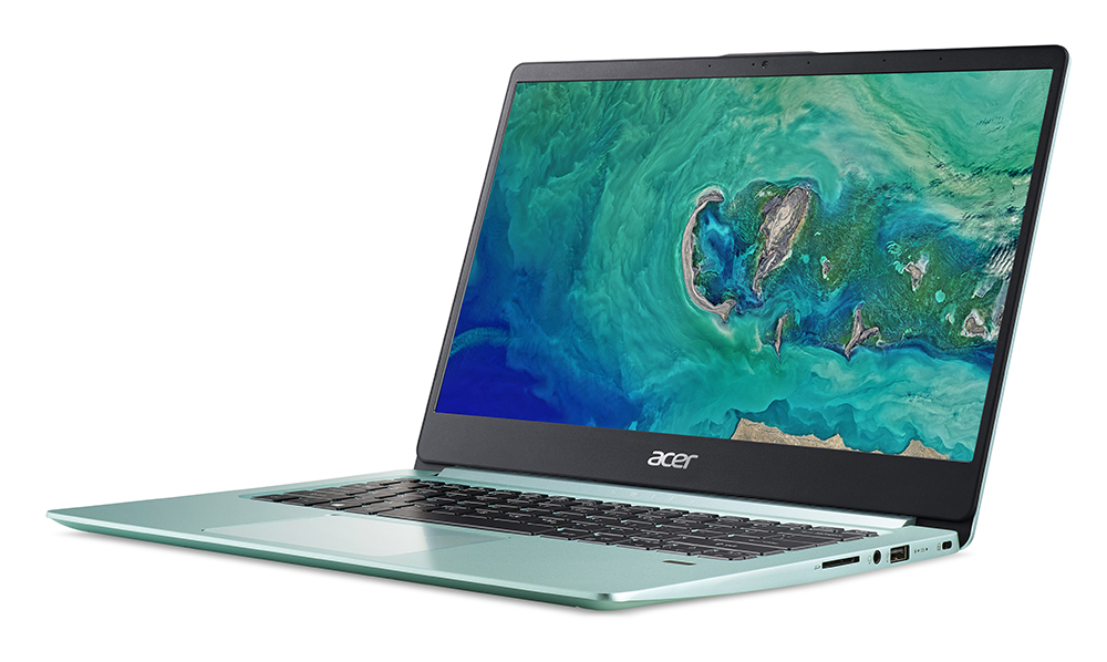 acer swift1 sf114 32 wp green 03 Acer เปิดตัวผลิตภัณฑ์ใหม่ส่งท้ายปีด้วยโน้ตบุ๊ค Acer Swift 3, Acer Swift 5, Acer Swift 7 , Acer Aspire 3 , ออลอินวันพีซี Acer AIO C22 รุ่นใหม่ล่าสุด 