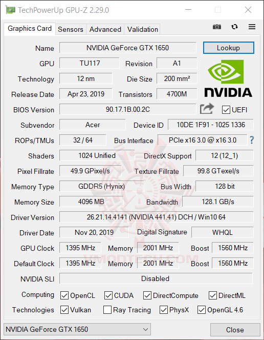 2020 01 22 7 43 15 Acer Nitro 7 AN715 51 53UV Intel Core i5 9300H VGA GTX 1650 144Hz IPS Review