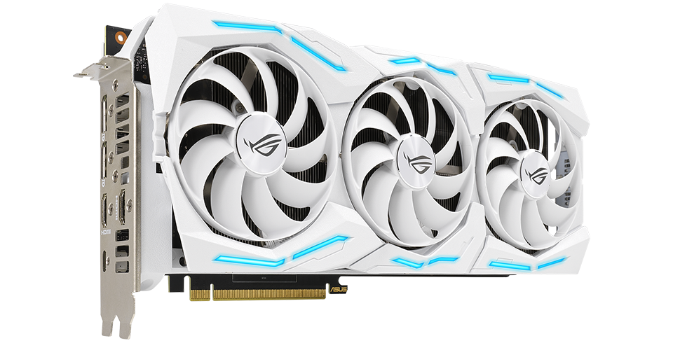 axial tech เอซุสเปิดตัวการ์ดจอ ASUS GeForce RTX 2080 SUPER STRIX Snow White Edition รุ่นใหม่ล่าสุด