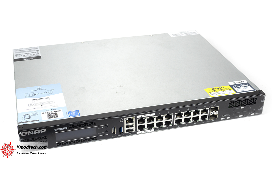 tpp 6985 QNAP QGD 1600P PoE managed switch Review