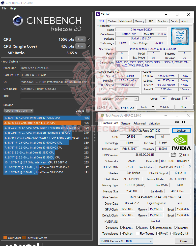 cbr20 ASUS E500 G5 Intel Xeon E platform Workstation Review