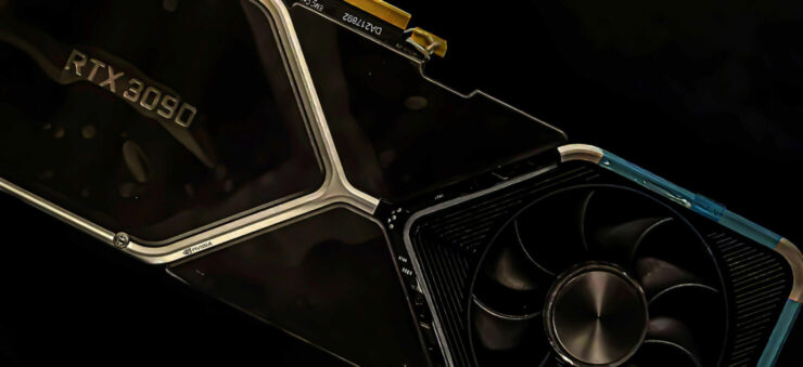 nvidia rtx 3090 feature image 740x339 ลือ!! NVIDIA เตรียมเปิดตัวการ์ดจอ NVIDIA GeForce RTX 3090 ในเร็วๆนี้ ที่มาพร้อมชิปรุ่นใหม่ GA102 ทุกรุ่นในสถาปัตย์ Ampere 