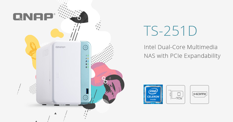 ts 251d pr843 en1 QNAP เปิดตัว QNAP TS 251D : NAS 2 Bay รุ่นเล็ก ราคาเบา แต่ฟีเจอร์ครบเครื่อง 