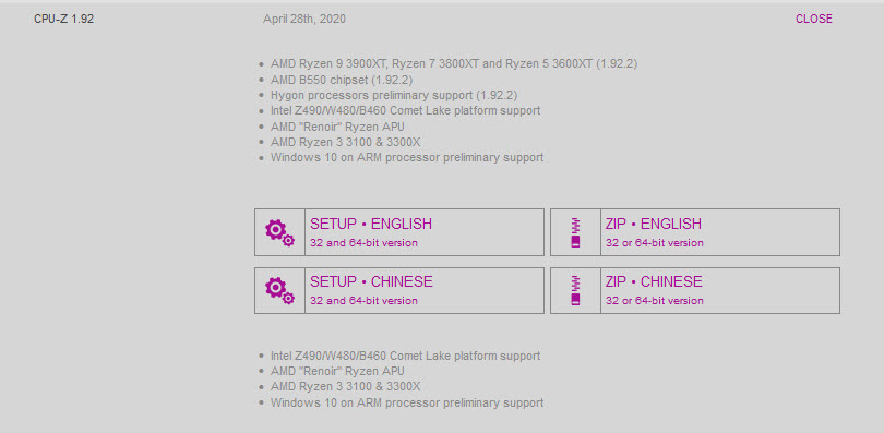 2020 06 14 20 27 03 มาแน่!! CPU Z เวอร์ชั่นใหม่ v1.92.2 พร้อมรองรับซีพียู Ryzen 9 3900XT, Ryzen 7 3800XT , Ryzen 5 3600XT และซีพียู AMD Renoir ในตระกูล Ryzen APU รุ่นใหม่ล่าสุดอีกด้วย