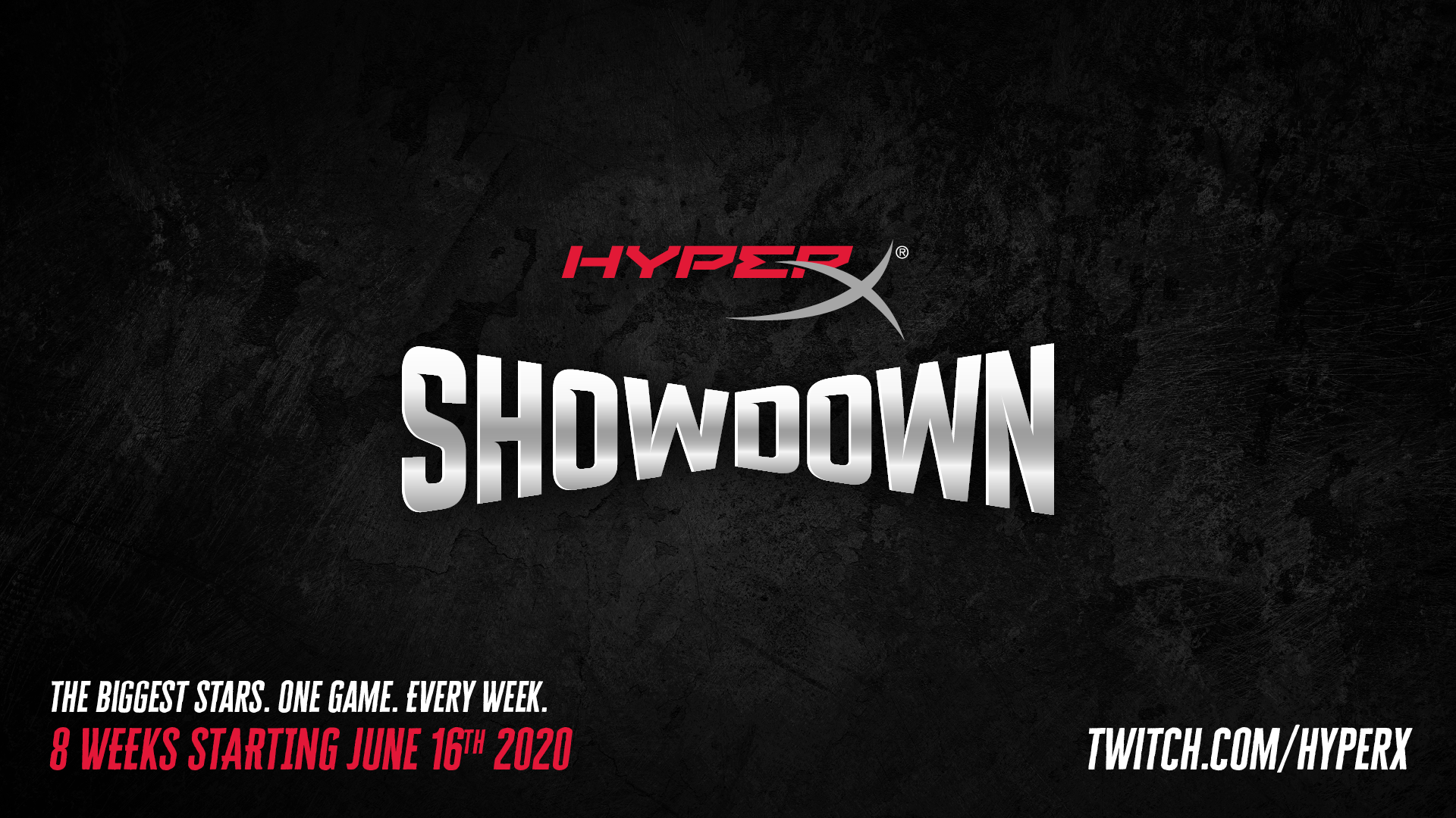 hyperx showdown title card 3 HyperX แถลงเปิดตัวรายการซีรีส์เกมชุดใหม่   HyperX Showdown