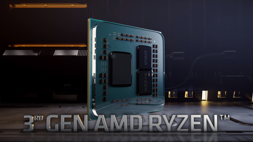 amd ryzen 3000 official 1 1030x579 หลุด!! ผลทดสอบซีพียู AMD Ryzen 9 3900XT , Ryzen 7 3800XT และ Ryzen 5 3600XT แรงกว่าเดิมประมาณ 5% 