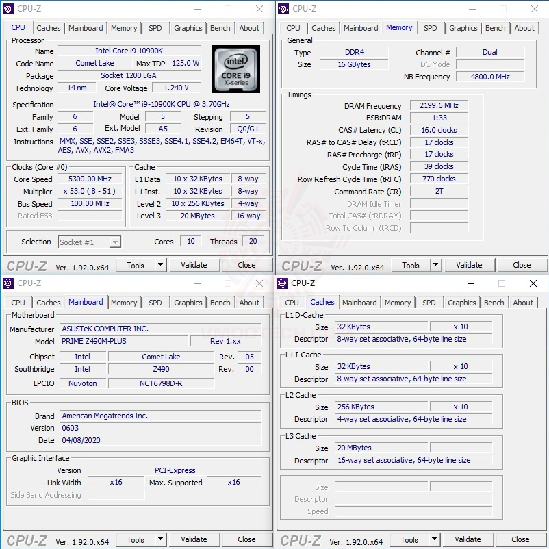 cpuid53 ASUS PRIME Z490M PLUS REVIEW