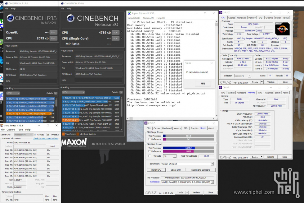 amd ryzen 7 4700g renoir 8 core apu benchmarks leak 3 ลือ!! ผลทดสอบซีพียู AMD Ryzen 7 4700G ในรหัส Renoir APU ใช้การ์ดจอ Vega 8 ประสิทธิภาพการ์ดจอ APU เมื่อโอเวอร์คล๊อกแรงใกล้เคียงการ์ดจอแยกรุ่นเล็กกันเลยทีเดียว 