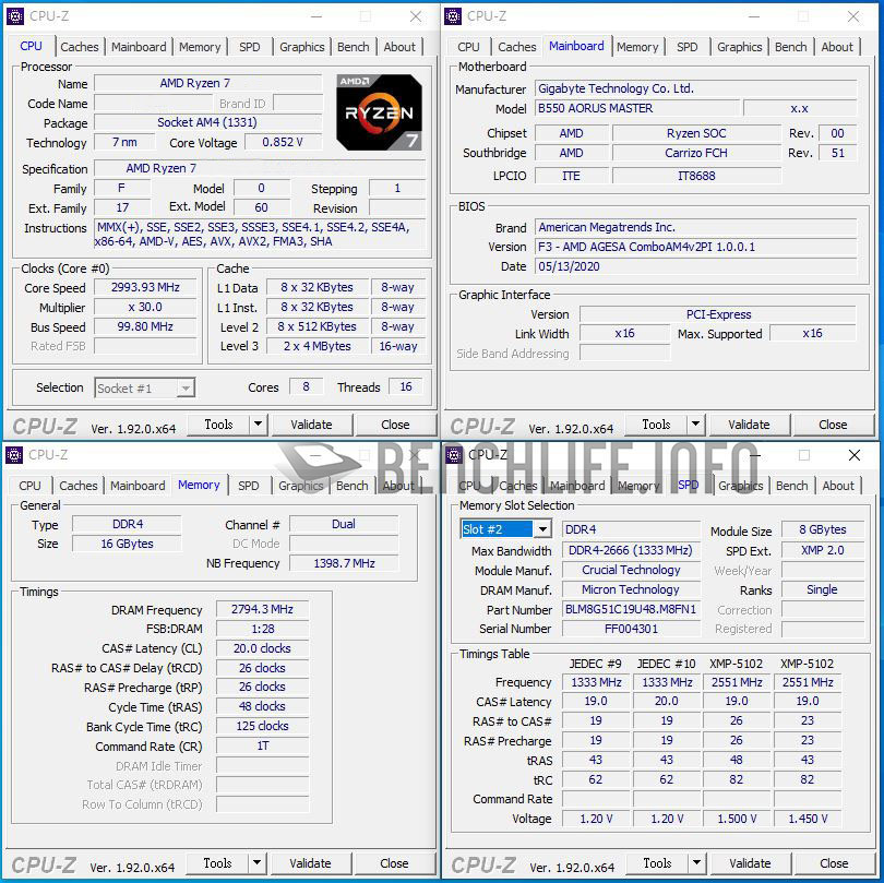 amd ryzen 7 4700g 8 core renoir apu ddr4 5400 2 หลุดผลทดสอบซีพียู AMD Ryzen 7 4700G APU ถูกโอเวอร์คล๊อกไปที่ความเร็ว 4.96Ghz แบบ ALL Core และโอเวอร์คล๊อกบัสแรมทะลุ 5400Mhz กันเลยทีเดียว 