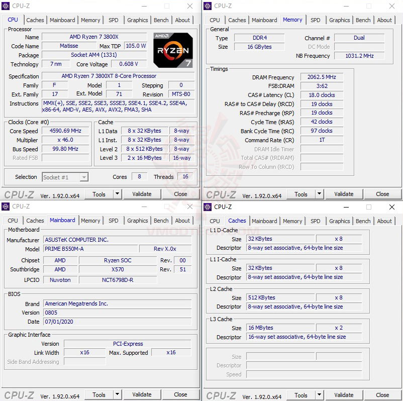 cpuid46 4133 ASUS PRIME B550M A/CSM REVIEW