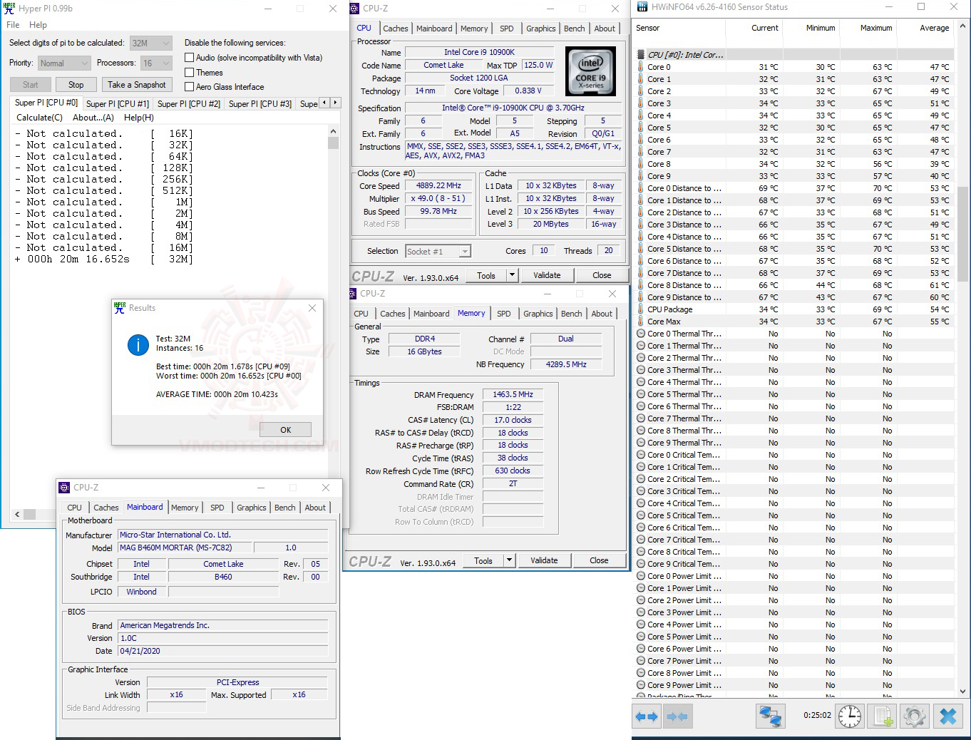 h32 MSI MAG B460M MORTAR REVIEW