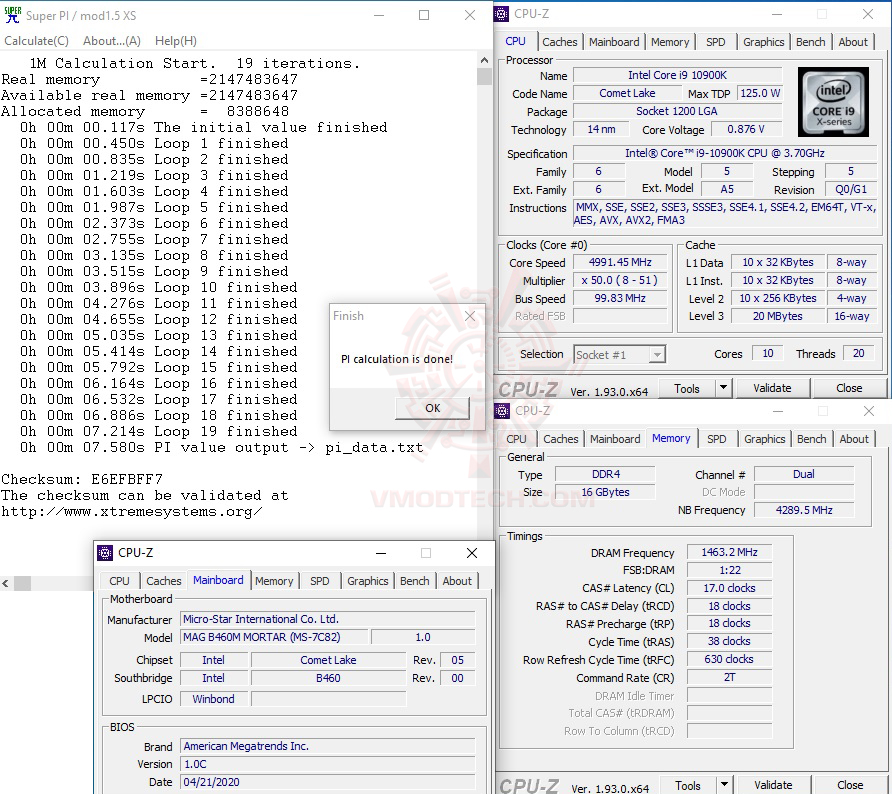 s1 MSI MAG B460M MORTAR REVIEW