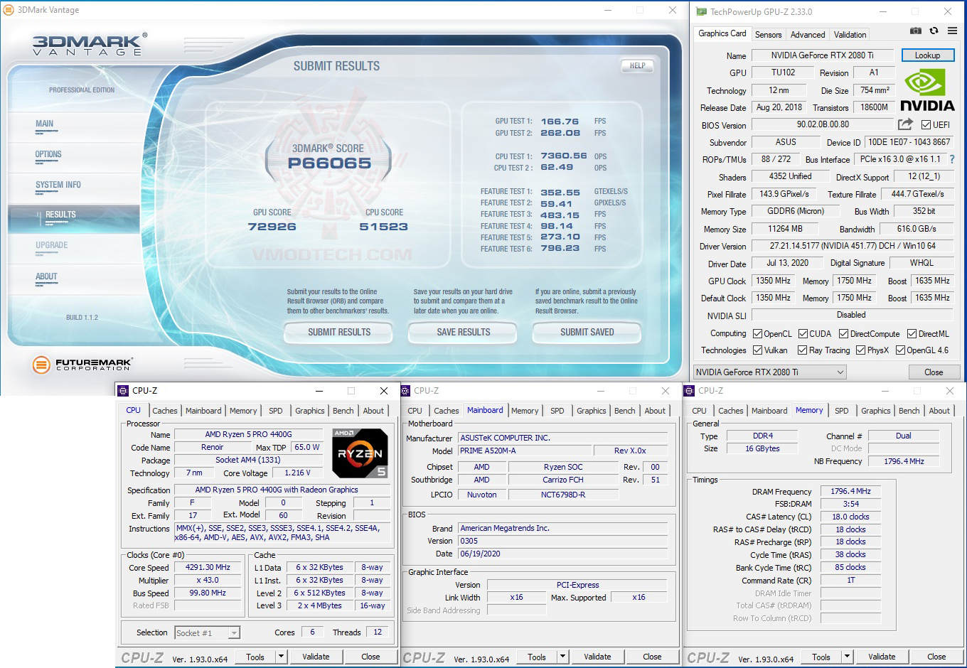 vt ASUS PRIME A520M A/CSM REVIEW