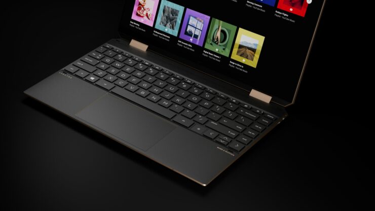 hp spectre x360 14 3 740x416 HP เปิดตัวแล็ปท็อปรุ่นใหม่ที่ใช้ซีพียู Intel Tiger Lake 11th Gen มาพร้อมการ์ดจอ Intel Xe 