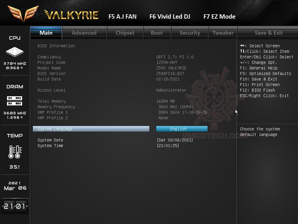 1 BIOSTAR Z590 VALKYRIE PREVIEW