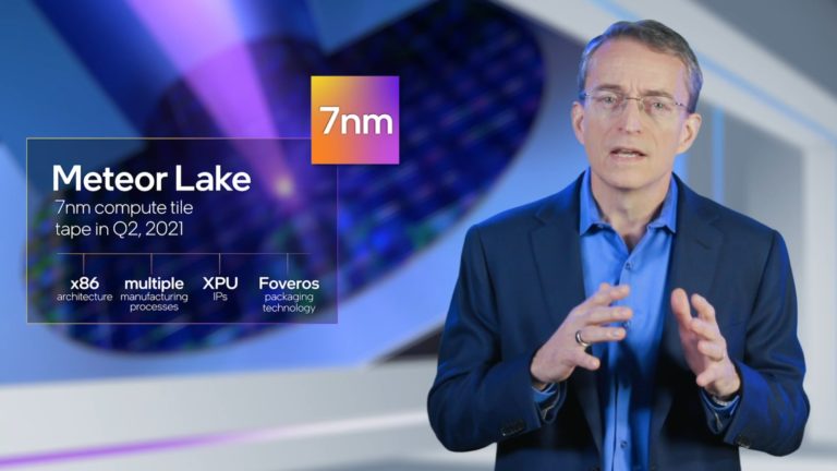 intel meteor lake 1 768x432 Intel ยืนยันซีพียู Intel Meteor Lake สถาปัตย์ขนาด 7nm จะเปิดตัวในปี 2023 